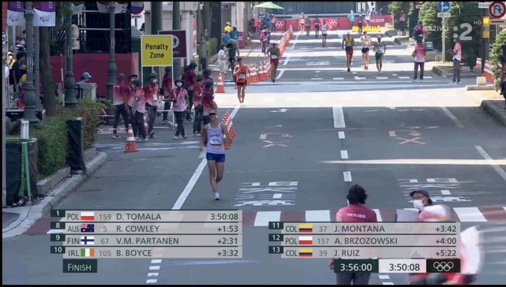 Matej Tóth prichádzal do cieľa na 14. mieste.