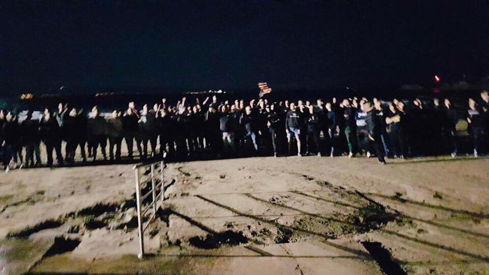 Maďarskí priaznivci v Chorvátsku
