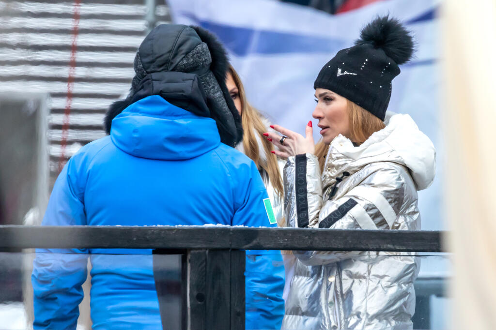 Takto dnes krásna modelka sledovala slalom žien v Špindlerovom Mlyne
