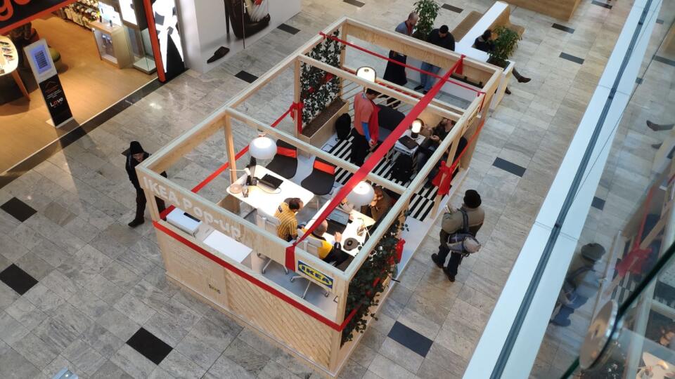 Ikea Pop Up v Košiciach