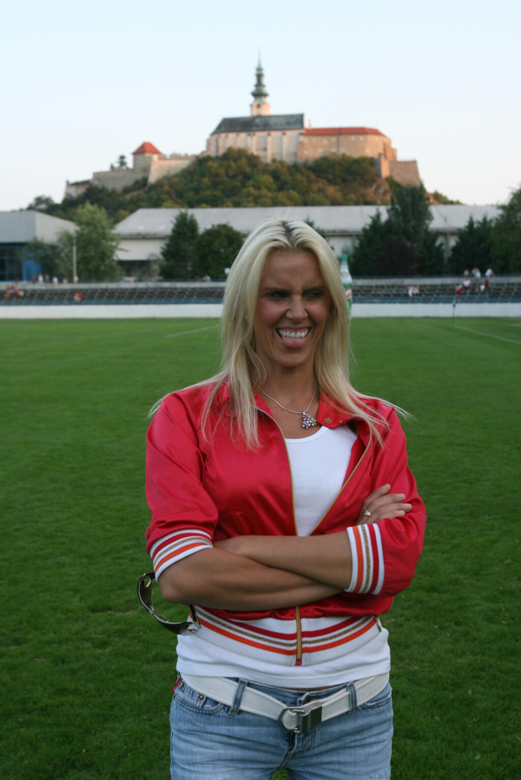 Andrea Lašáková v roku 2008 na exhibícii v Nitre.