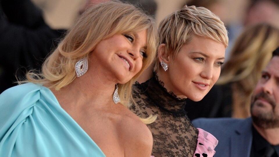 Goldie Hawn and Kate Hudson attend the 24th Annual Screen Actors Guild Awards at the Shrine Auditorium on January 21, 2018 in Los Angeles, California., Image: 360922022, License: Rights-managed, Restrictions: , Model Release: no, Credit line: Profimedia, Abaca