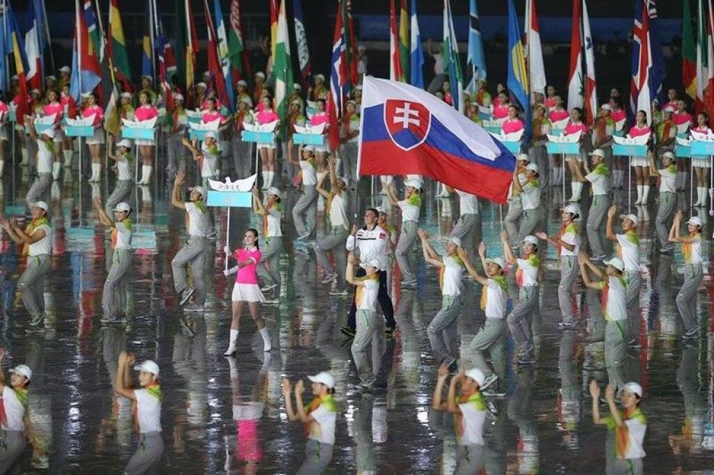 Slovenským vlajkonosičom bol Jakub Grigar
