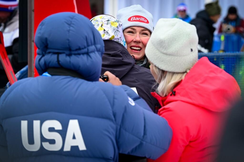 Mikaela Shiffrinová si preteky v Špindlerovom Mlyne poriadne užila.