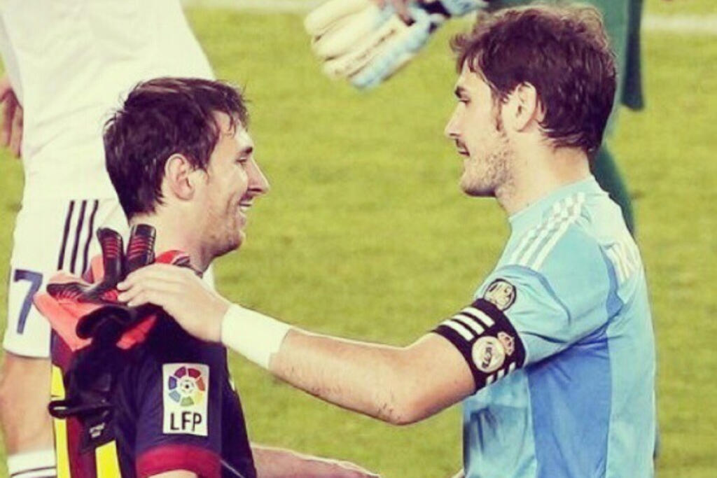 Casillas a Messi