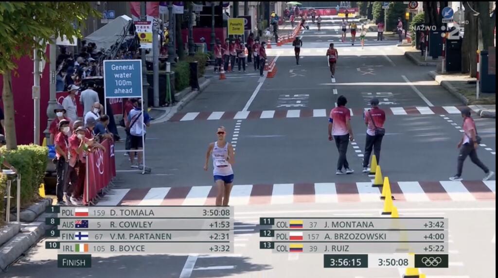 Matej Tóth prichádzal do cieľa na 14. mieste.
