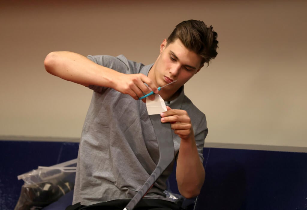 Aj pár dní pred draftom bol Juraj Slafkovský v zámorí, kde mal na programe rôzne povinnosti.