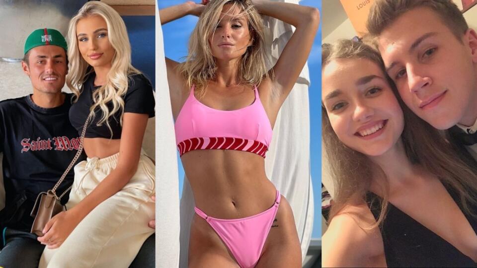 Keely Hannah s Bernardom Tomicom, Eugenia De Martino a Alex Molčan s priateľkou.