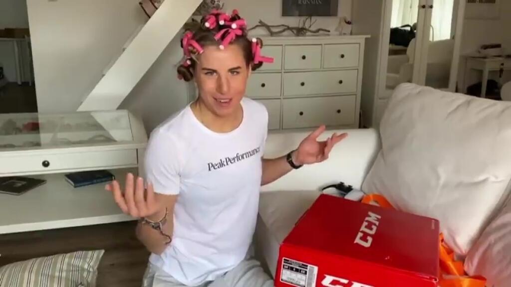 Ledecká s darom od Jágra