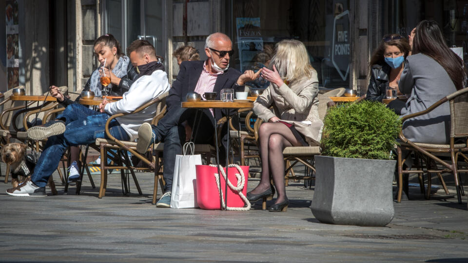 Najvyhľadávanejšie miesto v Bratislave: letné terasy reštaurácií a kaviarní.