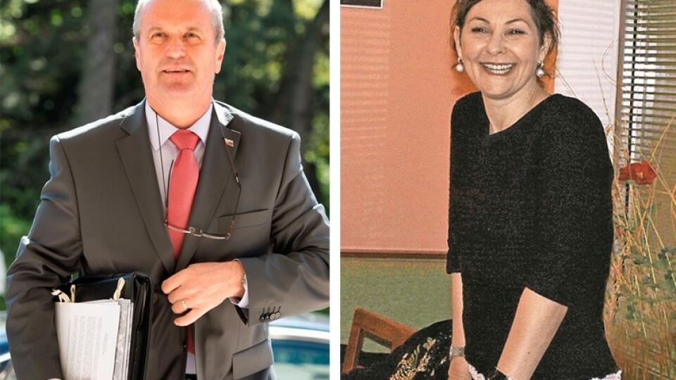 Manželka Jelena: S ministrom Gajdošom sa zoznámila v Moskve, kde študoval na vojenskej akadémii.