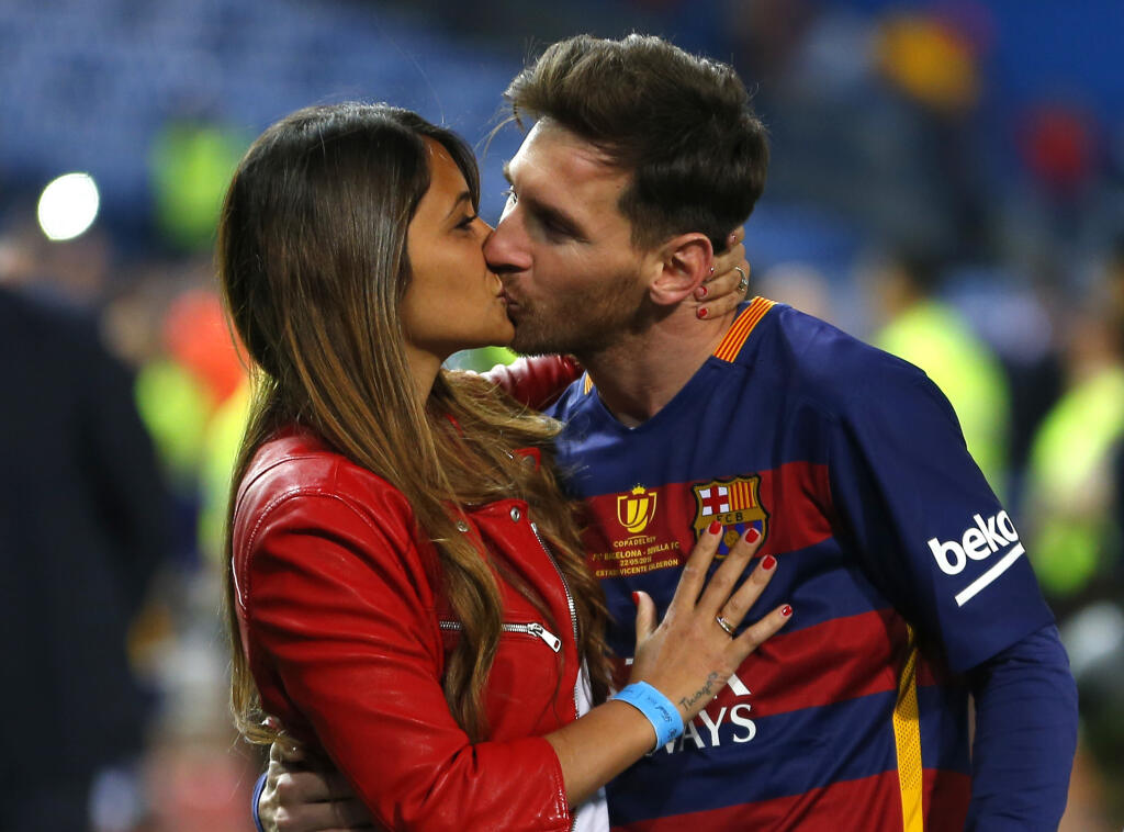 Antonella Roccuzzová manželka Lionela Messiho.
