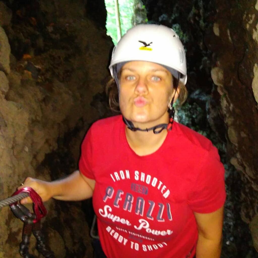 Zuzana Rehák Štefečeková prekonala svoj strach pri lezení pri Kremnici.