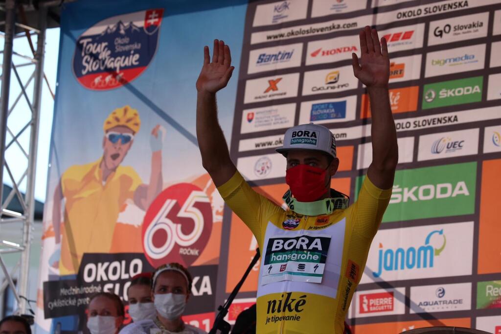 Peter Sagan počas dnešných pretekov Okolo Slovenska