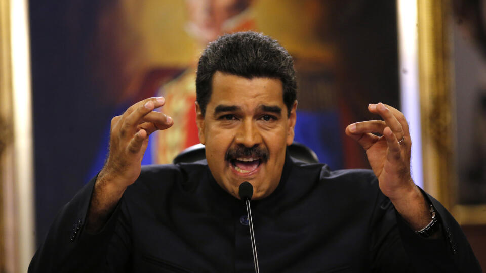 Venezuelský prezident Nicolás Maduro.