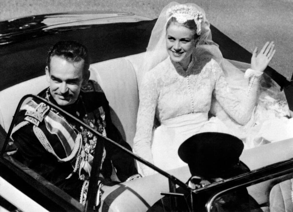 Millions of people watched Grace Kelly and Rainier's wedding.  Princess Charlene allegedly did not feel comfortable in the role of the famous mother-in-law.