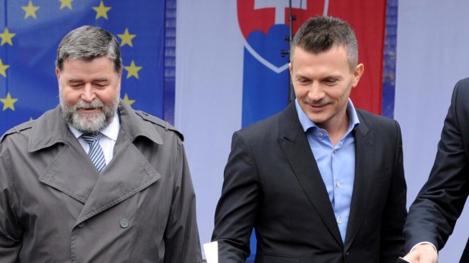 poklepanie základný kameň Ján Kato Ján Počiatek Juraj Blanár