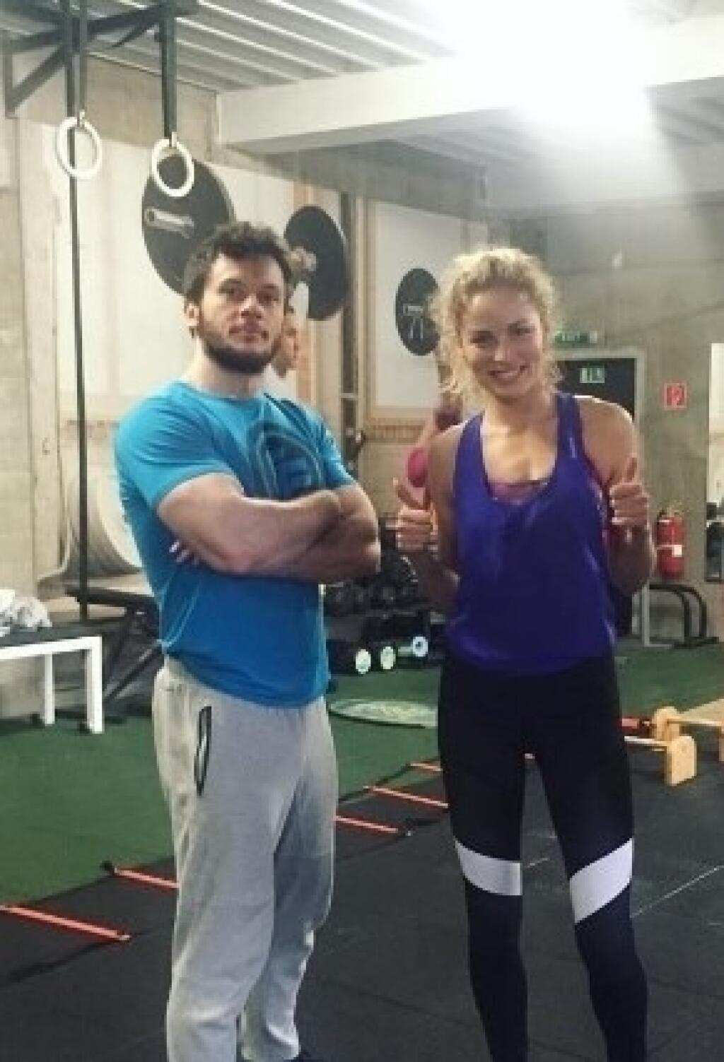 S Ivanou Gáborík ho kedysi spojila najmä spolupráca pre rovnakú značku športového oblečenia.