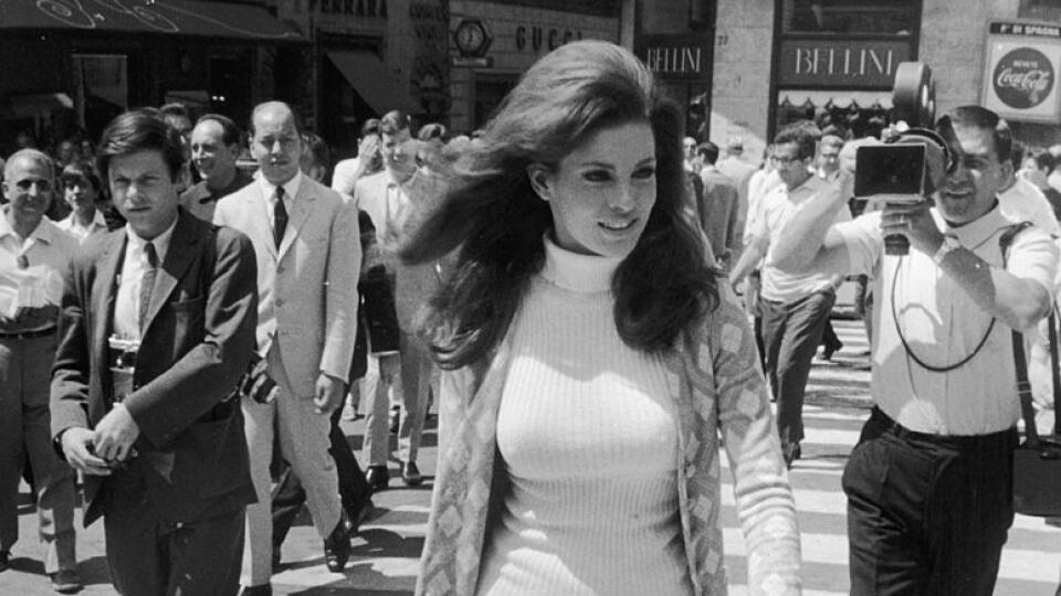 Raquel Welch na archívnej snímke