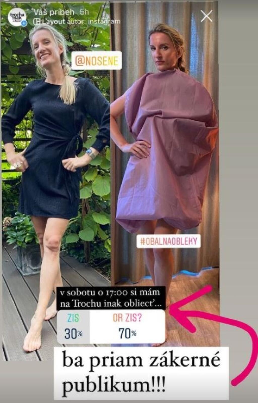 Ktovie, či si to Adela skutočne oblečie.