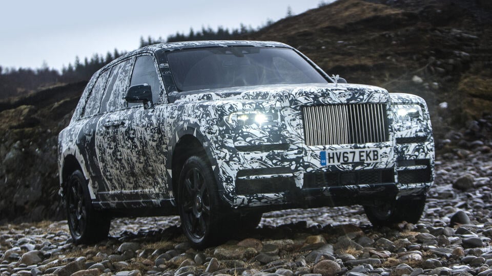 Rolls-Royce Cullinan pripravený vyraziť