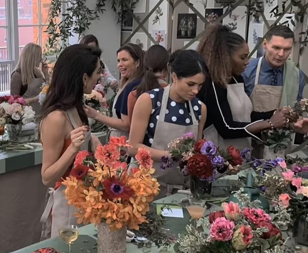 Vojvodkyňa Meghan na Baby párty v New Yorku v roku 2019, keď čakala Archieho.