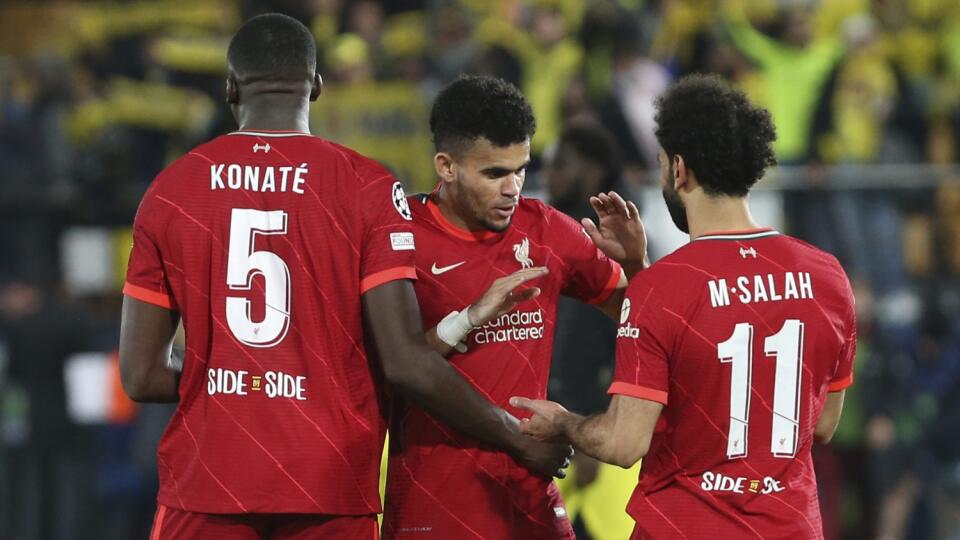 Konaté, Diaz a Salah