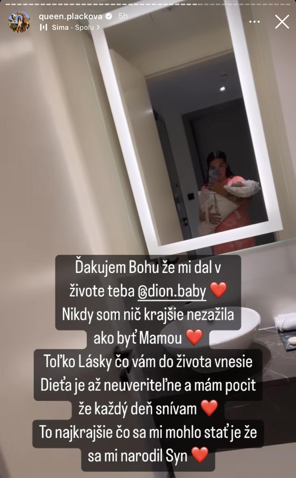 Zuzana Plačková a jej priznanie.