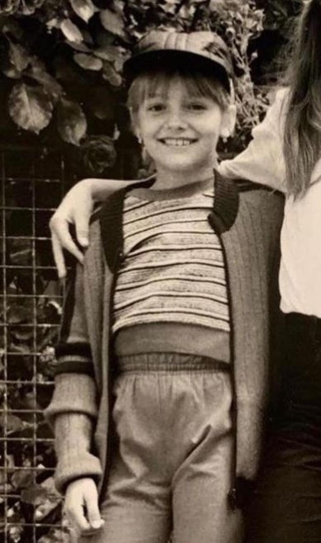 Speváčka na zábere z roku 1982.
