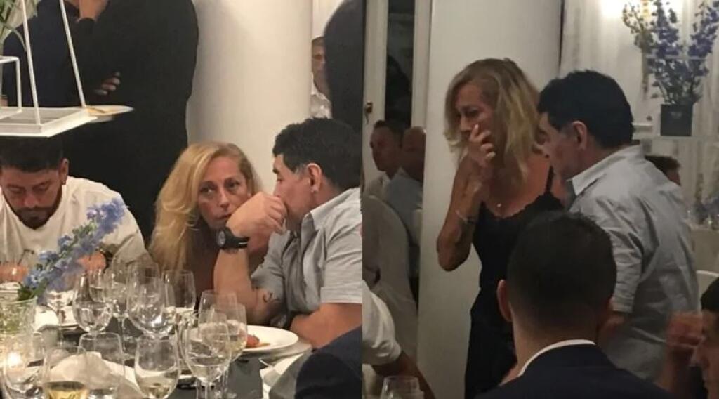 S Taliankou Cristinou Sinagraovou mal Maradona milenecký pomer počas pôsobenia v Neapole.