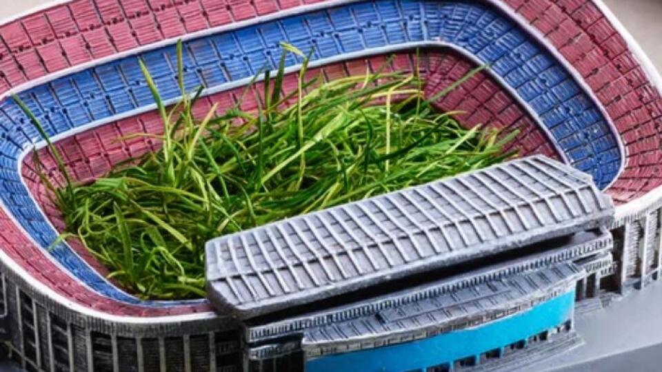 Barcelona sa rozhodla rozpredať po kúskoch trávnik z Nou Campu.