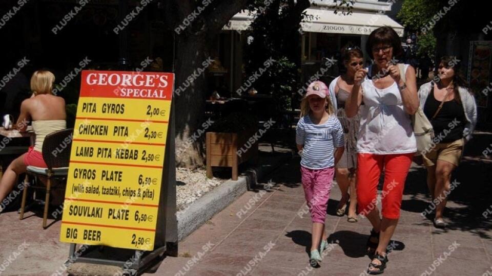 Ceny: Mnohé šli dole, v centre si dáte gyros aj za menej ako dve eurá, čo vlani nebolo možné.