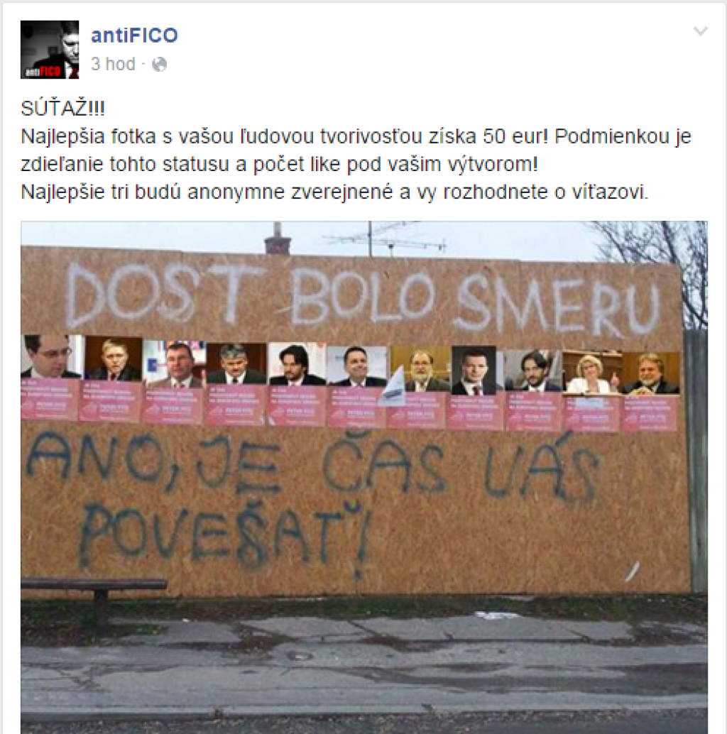 AntiFico je horší ako Fico alebo Krížová výprava za nesvätými cieľmi
