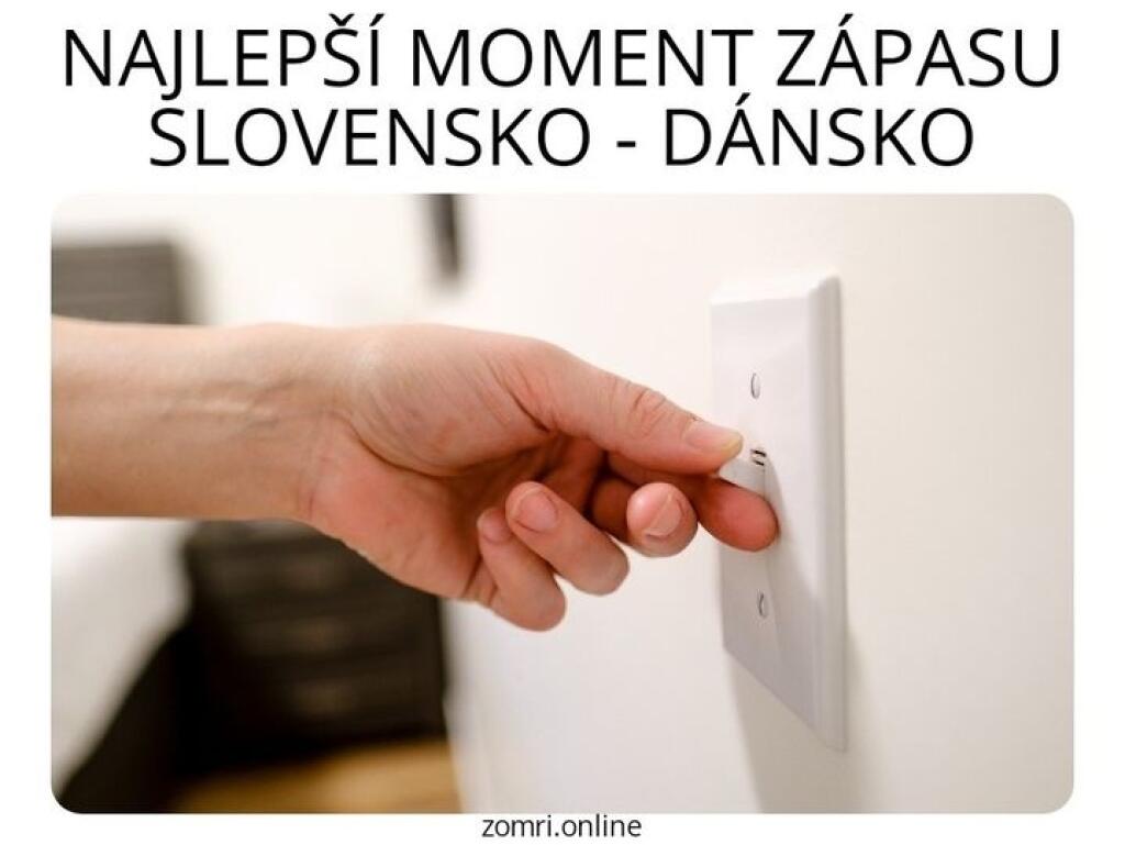 Slovákom sa podarilo následne zvíťaziť nad Dánskom, hoci o víťazstve rozhodli až v poslednej tretine. Našim hokejistom pomohla aj prestávka v záverečnej tretine kvôli zhasnutému svetlu na štadióne.