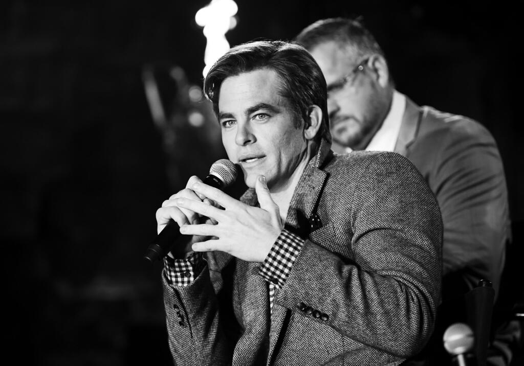 Chris Pine na evente Influencer Junket