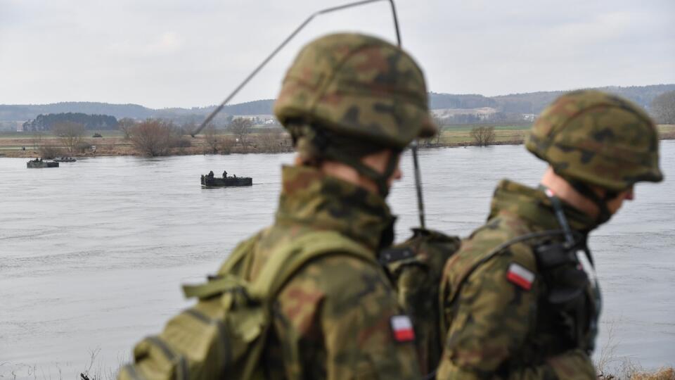 Na snímke vojenské manévre NATO s názvom Dragon 24. Cvičenie je súčasťou plánu na odradenie ruskej agresie