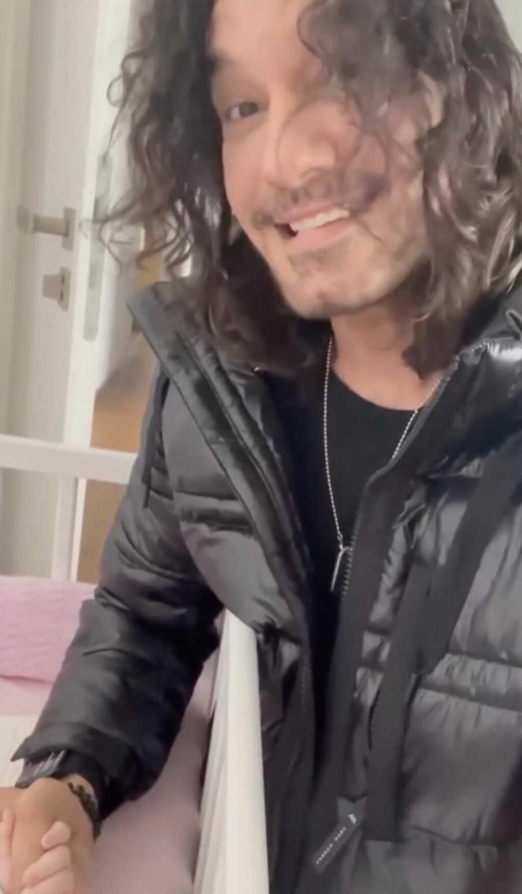 Mario Cimarro sa pred Let's Dance lúči s dcérkou