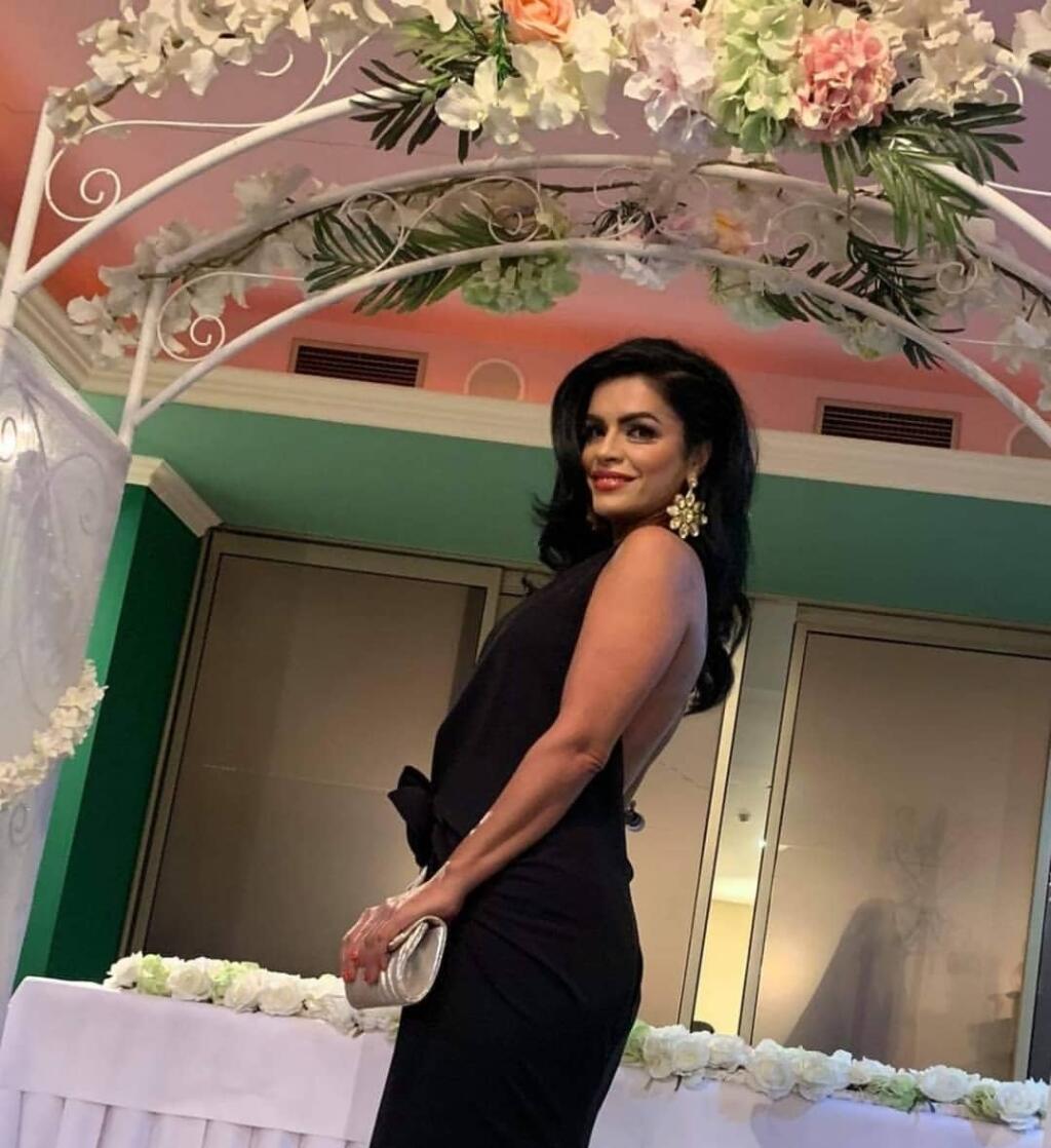 Silvia Šarköziová na svadbe