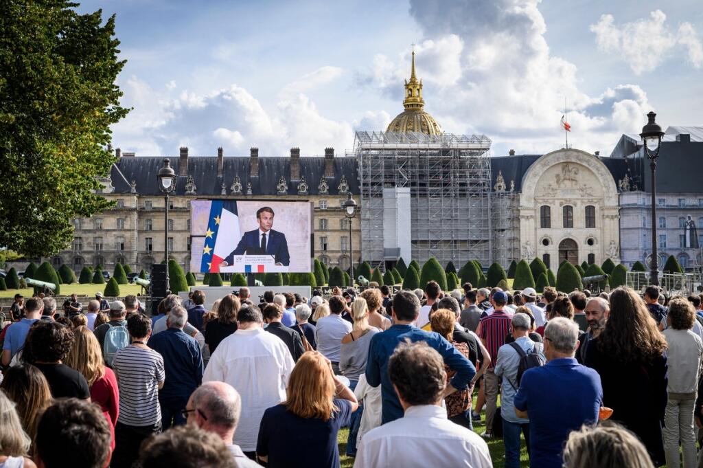 France said goodbye to Jean-Paul Belmond at the Invalides in Paris.