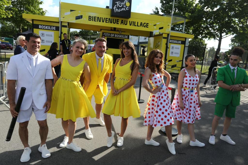 V Roskilde to pred 2. etapou Tour de France poriadne žilo.