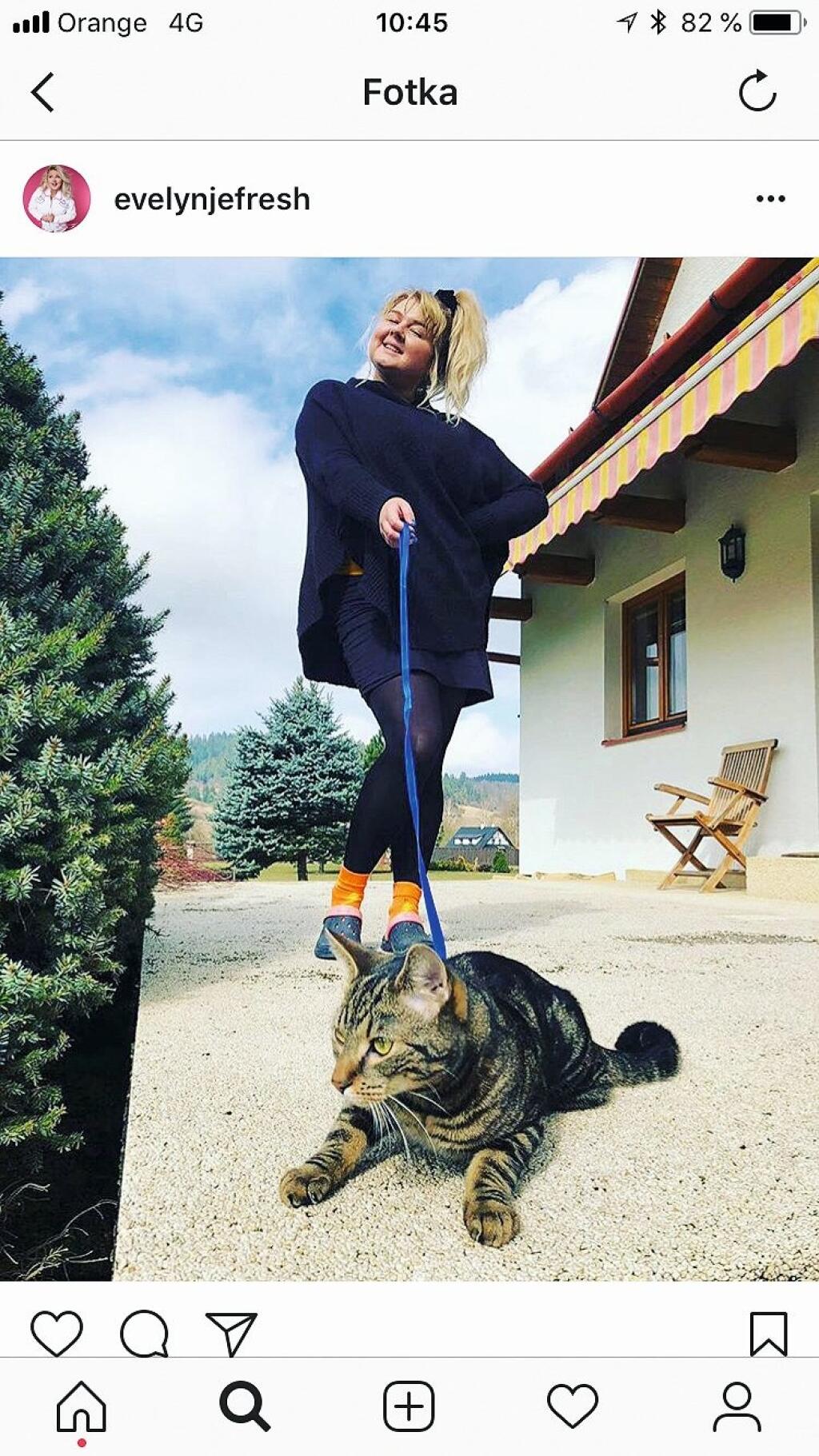 Ráno ma väčšinou budia moji štvornohí miláčikovia –
mám ich veľmi rada, ale veľakrát kvôli nim vstávam pred
šiestou (bohužiaľ, nedobrovoľne).