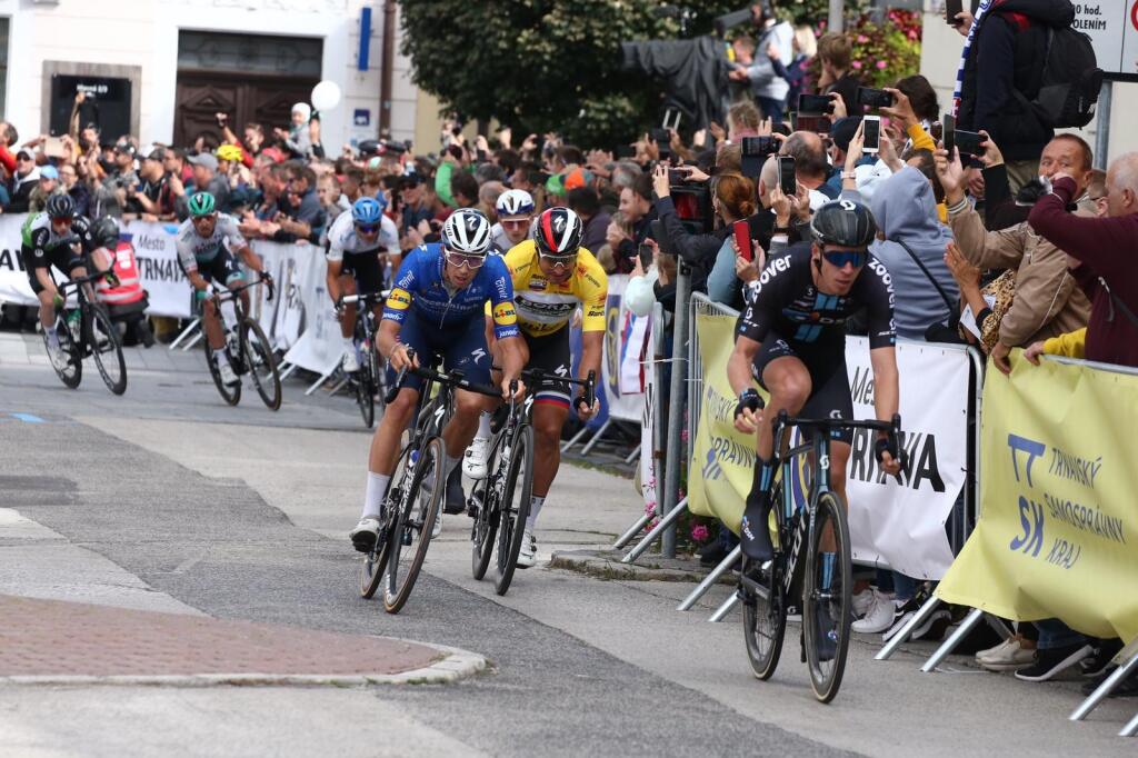 Peter Sagan počas dnešných pretekov Okolo Slovenska