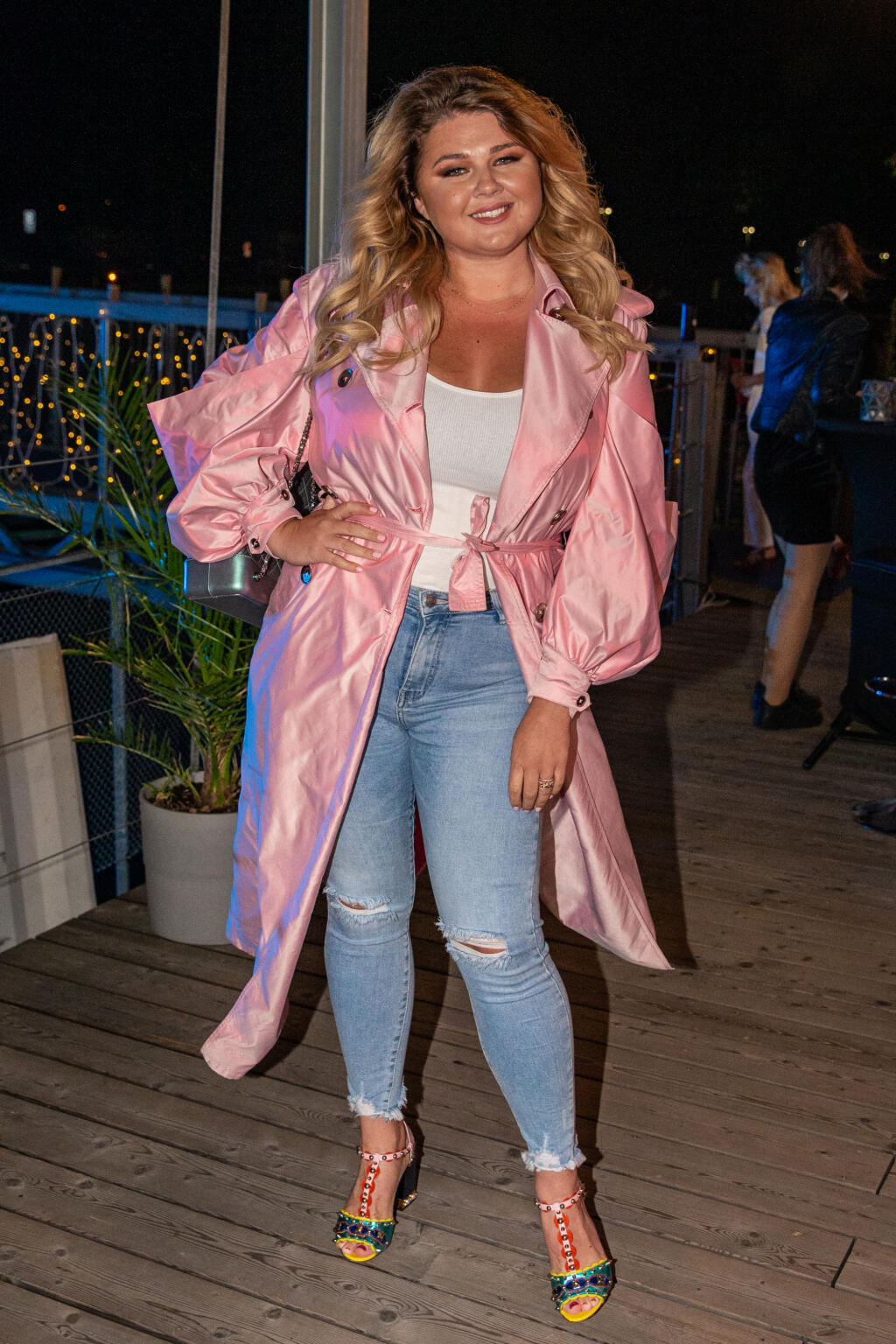 25. “ MEDIA PARTY ” TV Markíza sa uskutočnila na lodi Sundeck na Tyšrovom Nábreží v Bratislave. Na snímke je Eva Evelyn Kramerová.