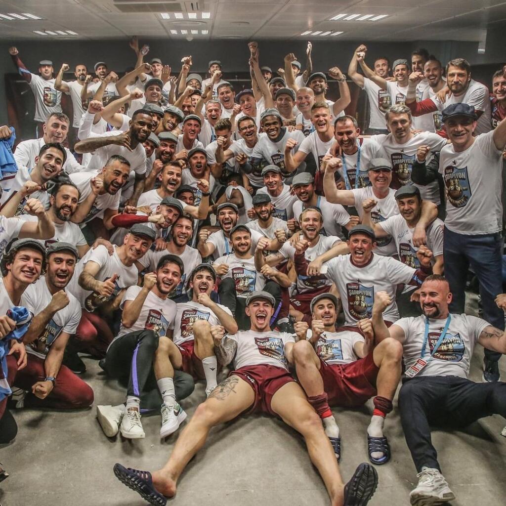 Trabzonspor sa teší z titulu po 38 rokoch.