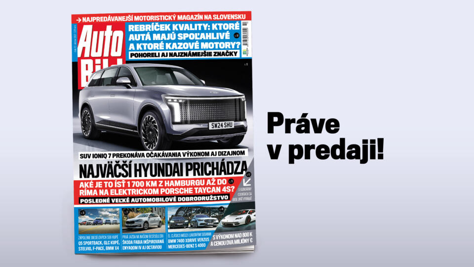 Nové číslo magazínu Auto Bild.