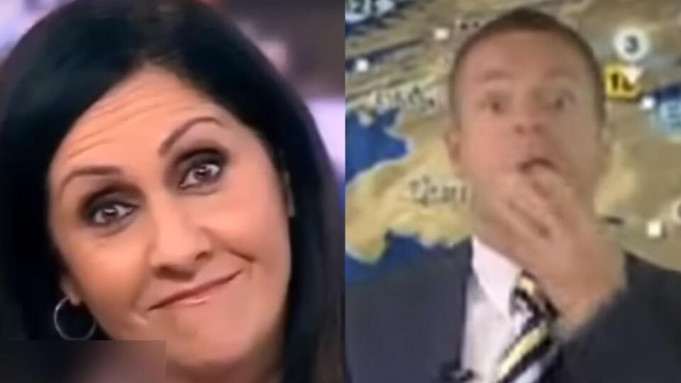 BBC trapasy: Maryam Moshiri aj Tomasz Schafernaker ukázali prostredník.