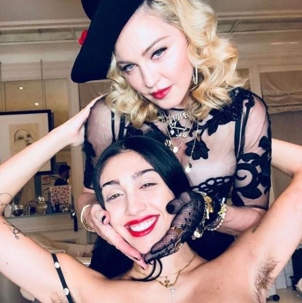 Madonna a jej rovnako škandalózna dcérenka.