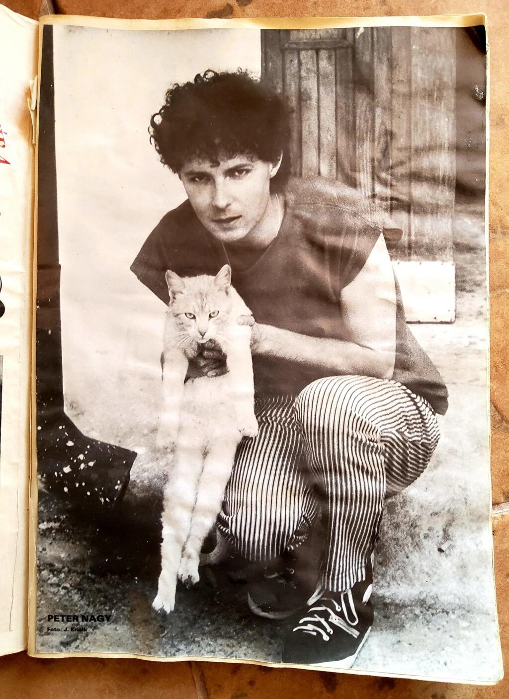 Jedna z historických fotografií, kde je Peter Nagy.