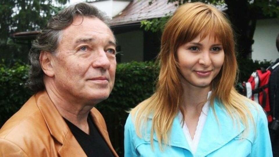 Karel Gott s Ivankou Gottovou.