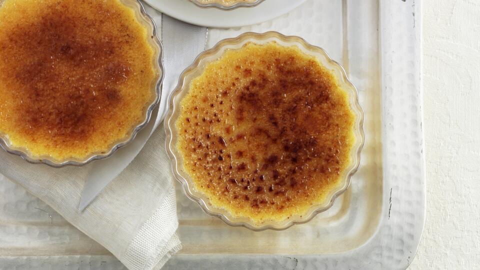 Vanilkový krém s karamelovou krustou Créme Brulee